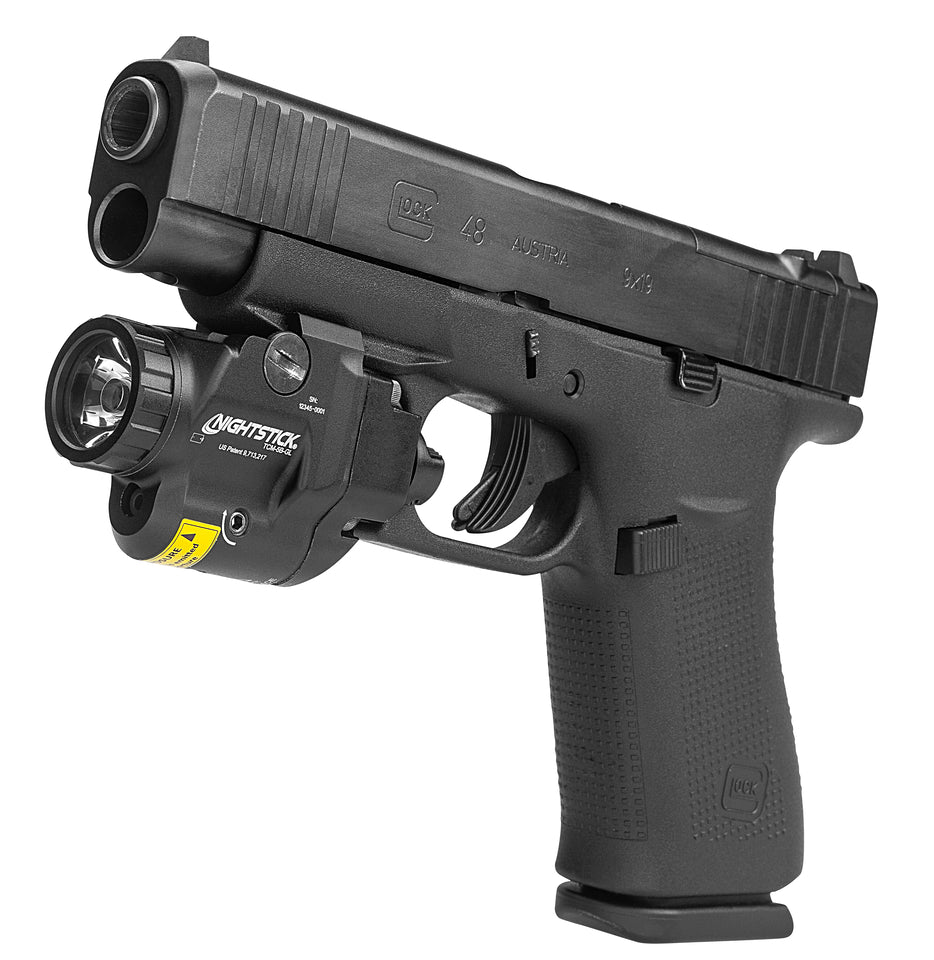 פנס לאקדח גלוק 43X עם ציין לייזר ירוק | Nightstick TCM-5B-GL 