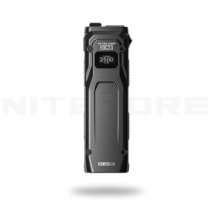 Nitecore EDC23 – פנס EDC שטוח אולטרה-דק 2500 לומן USB-C
