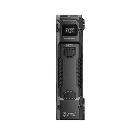 פנס יד הצפה נטען 6500 לומן EDC29 – טקטי, שטוח ודק, עוצמה למרחק 400 מטר -  NITECORE -  פנס יד הצפה נטען 6500 לומן EDC29 – טקטי, שטוח ודק, עוצמה למרחק 400 מטר -  Time to EDC.com -  