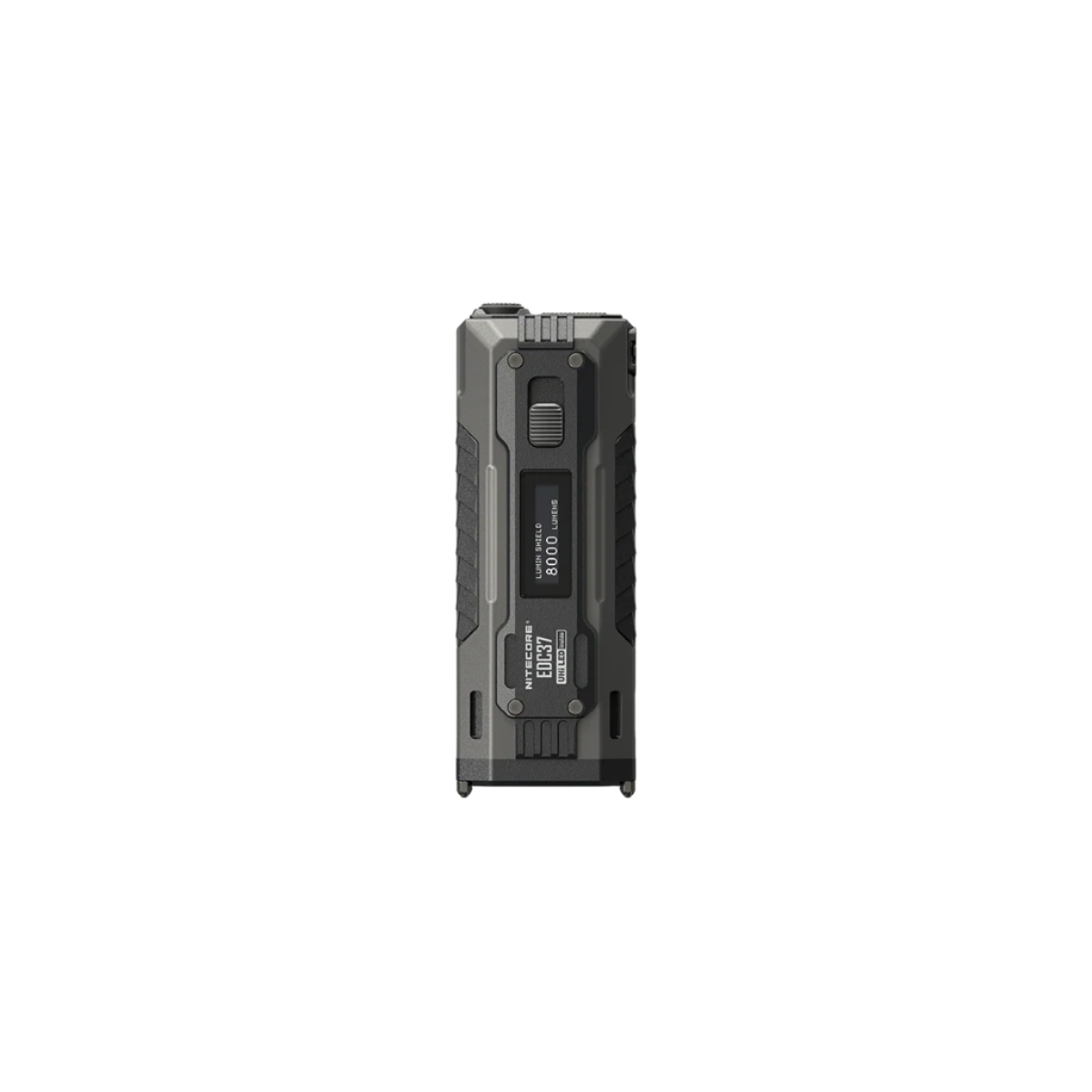 פנס נטען עוצמתי Nitecore EDC37 – 8000 לומן | טווח 420 מטר -  NITECORE -  Nitecore EDC37 – פנס טקטי 8000 לומן עם סוללה מובנית -  Time to EDC.com -  