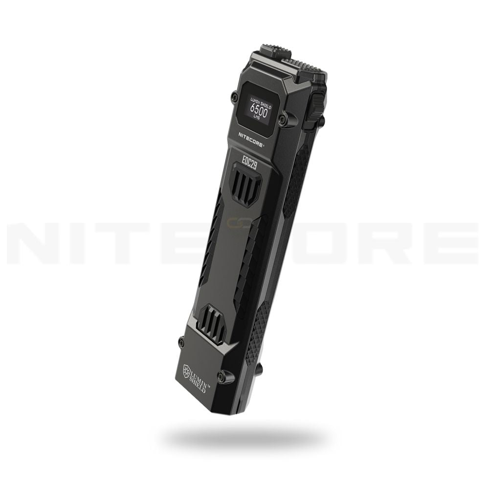 פנס יד הצפה נטען 6500 לומן EDC29 – טקטי, שטוח ודק, עוצמה למרחק 400 מטר -  NITECORE -  פנס יד הצפה נטען 6500 לומן EDC29 – טקטי, שטוח ודק, עוצמה למרחק 400 מטר -  Time to EDC.com -  