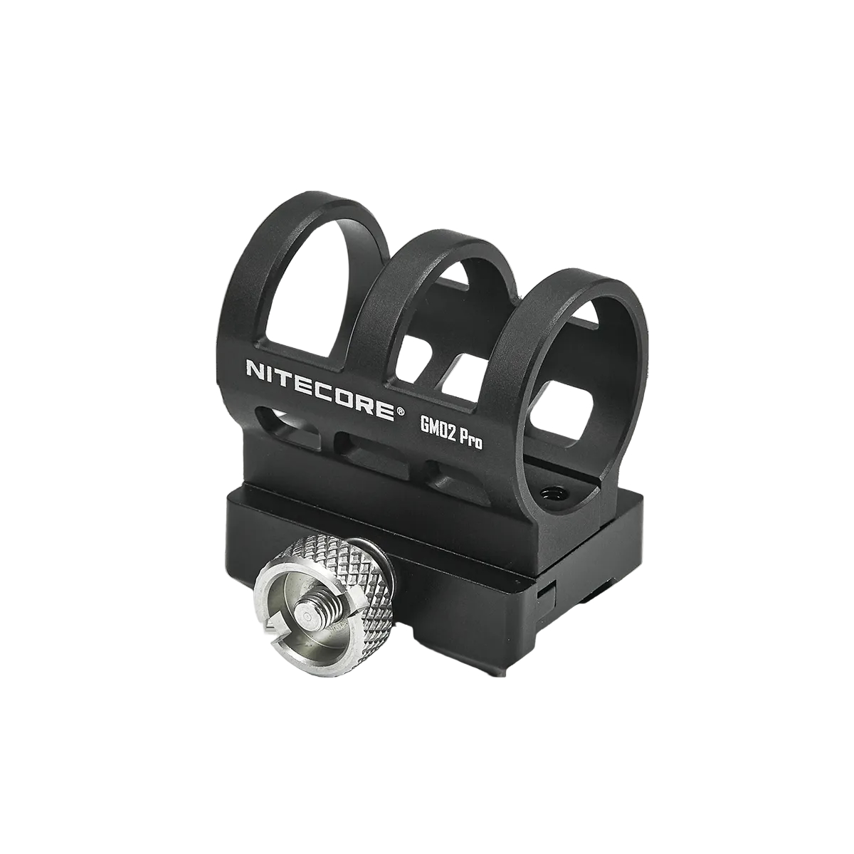 מתאם פנס למסילה (Picatinny) – Nitecore GM02 Pro (קוטר 26.5 מ