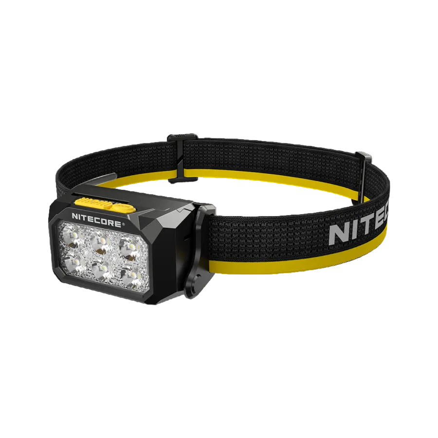 פנס ראש Nitecore HA29 UHE מצבי תאורה משתנים לפי המצב בשטח