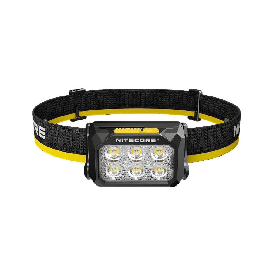 פנס ראש Nitecore HA29 UHE מצבי תאורה משתנים לפי המצב בשטח