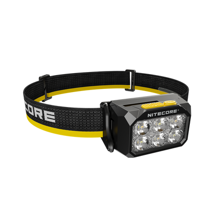 פנס ראש Nitecore HA29 UHE מצבי תאורה משתנים לפי המצב בשטח