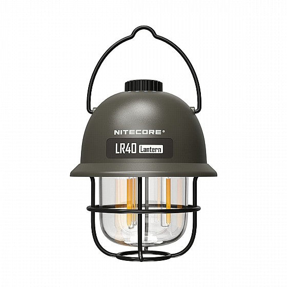 NITECORE LR40 – עששית רטרו נטענת USB‑C עם מטען גיבוי -  NITECORE -  NITECORE LR40 – עששית נטענת בעיצוב רטרו עם מטען גיבוי -  Time to EDC.com -  