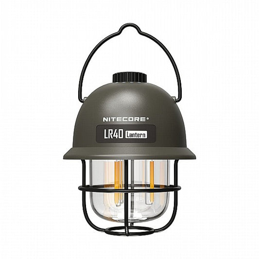 NITECORE LR40 – עששית רטרו נטענת USB‑C עם מטען גיבוי -  NITECORE -  NITECORE LR40 – עששית נטענת בעיצוב רטרו עם מטען גיבוי -  Time to EDC.com -  