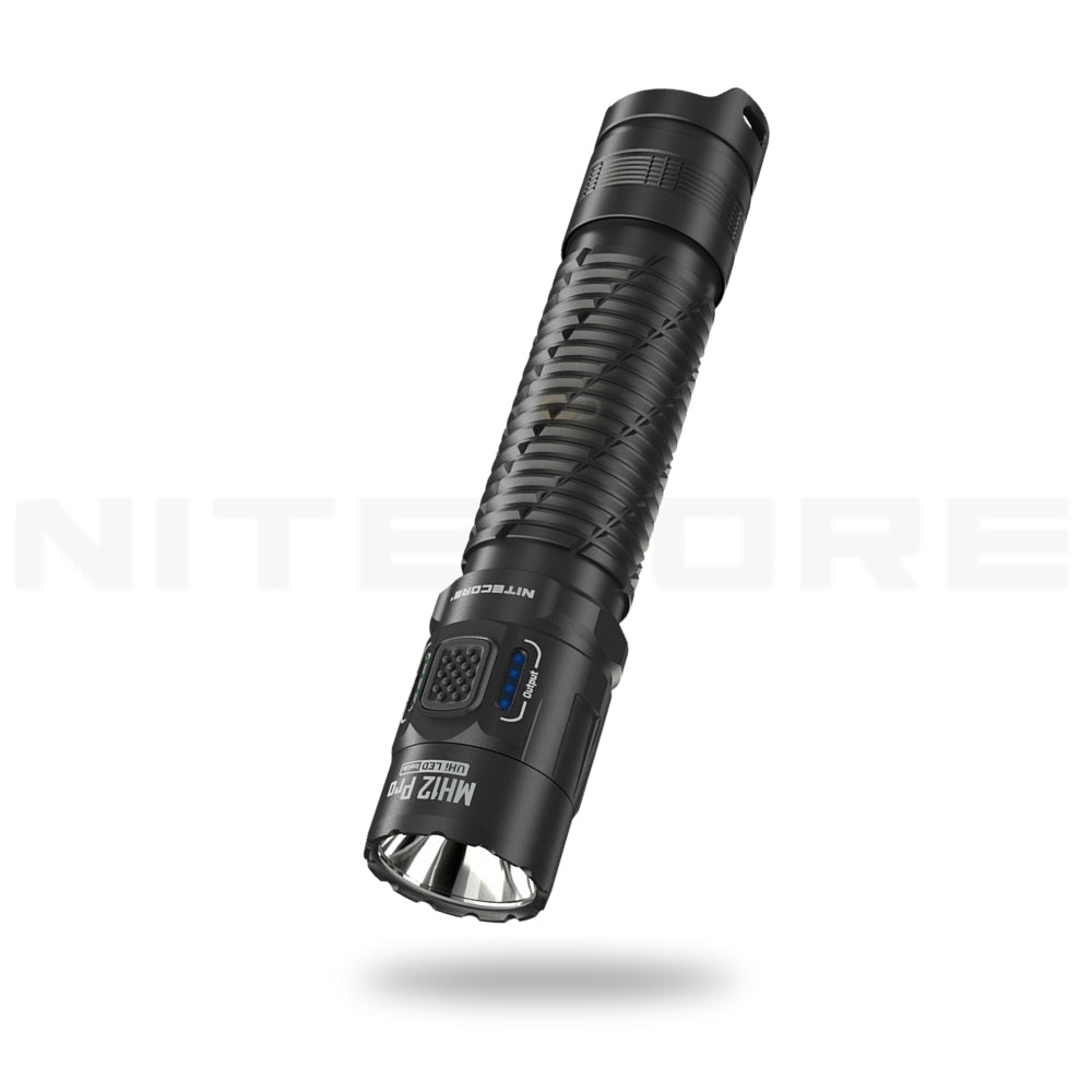 Nitecore MH12 PRO – פנס יד טקטי נטען 3300 לומן עם זריקה עד 505 מטר | timetoedc.com