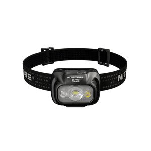 פנס ראש נטען עם תאורה משולשת 700 לומנס - Nitecore NU33