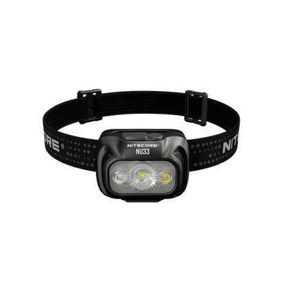 פנס ראש נטען עם תאורה משולשת 700 לומנס - Nitecore NU33 