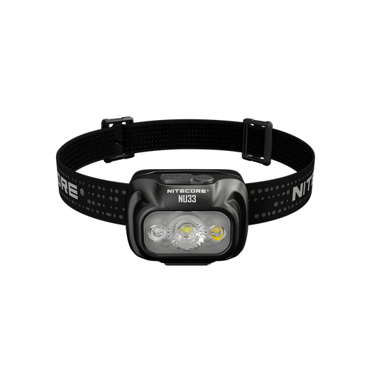 פנס ראש נטען עם תאורה משולשת 700 לומנס - Nitecore NU33 -  NITECORE -  פנס ראש נטען עם תאורה משולשת 700 לומנס - Nitecore NU33 -  Time to EDC - Store -  
