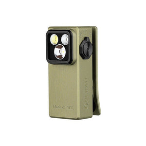 פנס קליפס עם תאורת מולטי (Flood, Spot, UV) - Oclip Ultra Olight