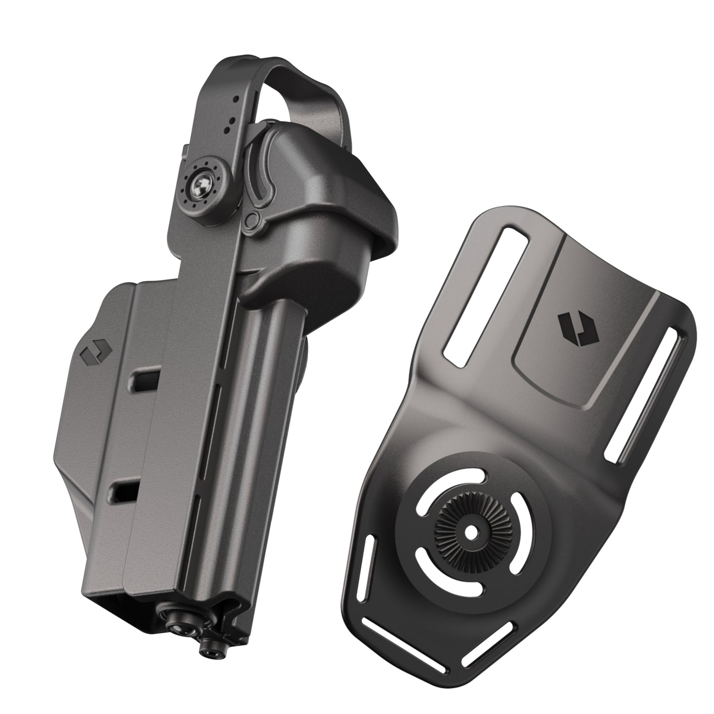 Orpaz - נרתיק T41 מורכב על פלטת ירך טקטית ללוחמים | Time To EDC - חמושים IL | timetoedc.com - כולל מתאם מונמך