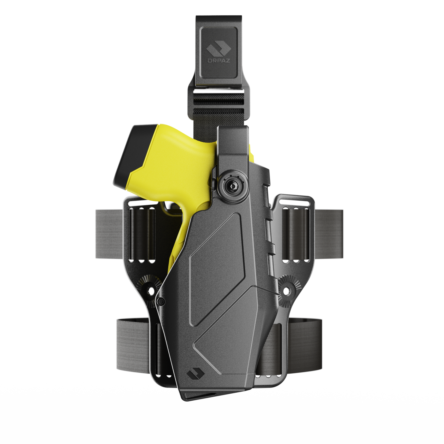 נרתיק ירך לטייזר משטרתי | Orpaz Leg Holster Kit X26P -  ORPAZ -  נרתיק ירך לטייזר משטרתי | Orpaz Leg Holster Kit X26P -  Time to EDC - Store -  