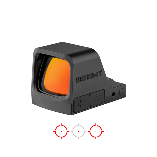 Osight C – כוונת רד־דוט 3 MOA/32 MOA עם חלון גדול וסוללה צדדית -  OSIGHT -  Osight C – כוונת רד־דוט 3 MOA/32 MOA עם חלון גדול וסוללה צדדית -  Time to EDC - Store -  
