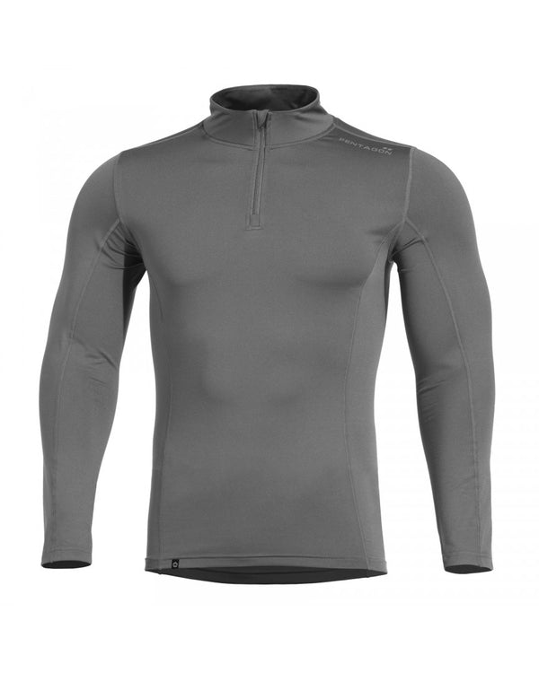 חולצה טרמית עם רוכסן חצי וניהול לחות | Pentagon Pindos 1/2 Thermal Under Shirt -  PENTAGON -  חולצה טרמית עם רוכסן חצי וניהול לחות | Pentagon Pindos 1/2 Thermal Under Shirt -  Time to EDC - Store -  