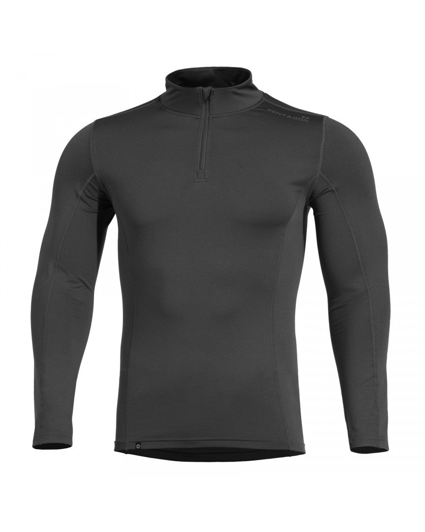 חולצה טרמית עם רוכסן חצי וניהול לחות | Pentagon Pindos 1/2 Thermal Under Shirt -  PENTAGON -  חולצה טרמית עם רוכסן חצי וניהול לחות | Pentagon Pindos 1/2 Thermal Under Shirt -  Time to EDC.com -  