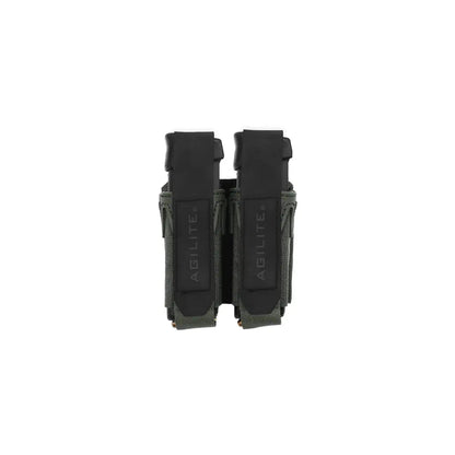 פונדת אקדח כפולה – Agilite Pincer Pistol Double Pouch – פרופיל נמוך טקטי -  AGILITE -  פונדת אקדח כפולה Agilite Pincer Pistol Double Pouch – פרופיל נמוך טקטי -  Time to EDC - Store -  
