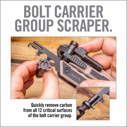 מגרד פחמן לנושא המנעול במולטיטול Real Avid AR15 Tool