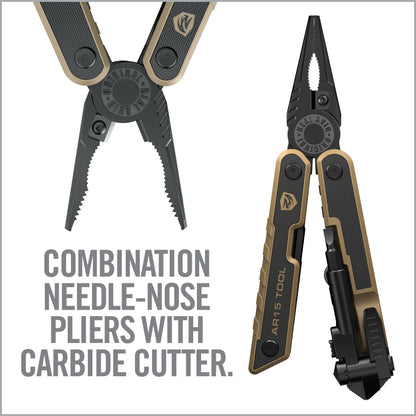 פלייר חרטום עם חותך קרביד במולטיטול Real Avid AR15 Tool