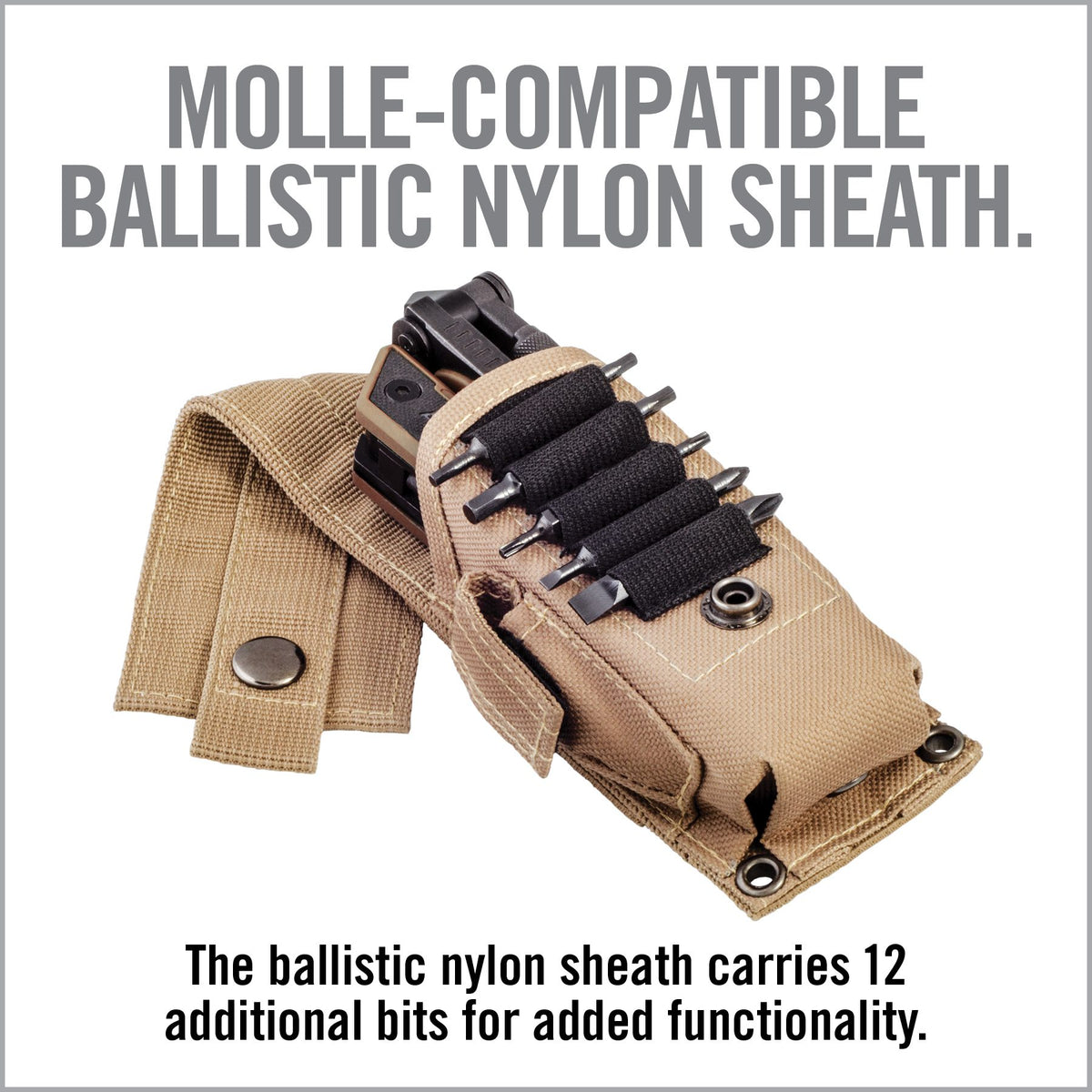 נרתיק ניילון בליסטי תואם MOLLE ל-Real Avid AR15 Tool