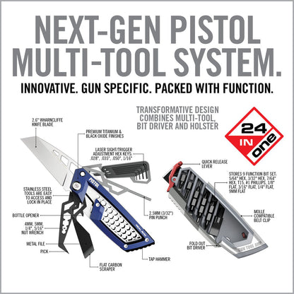 מולטיטול וערכת כלים טקטית Real Avid Gun Tool Amp - תואם לאקדחים
