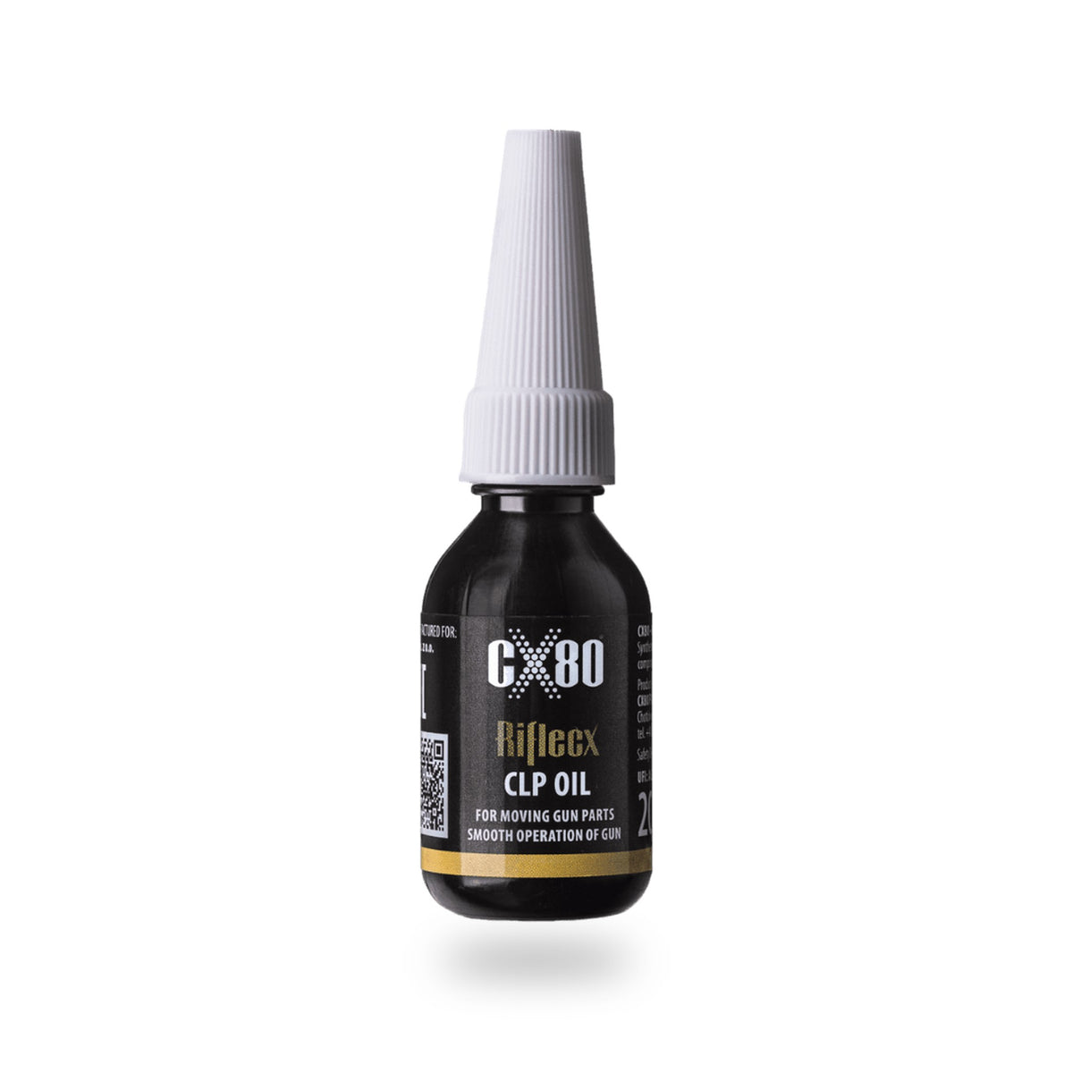 שמן CLP סינתטי 20 מ״ל RifleCX CLP Oil, שמן תחזוקה בלבד, לא כולל נשק