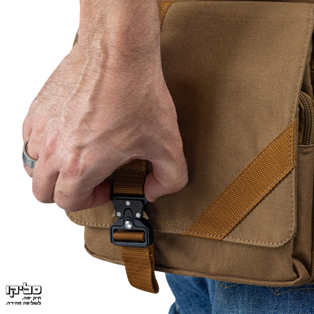 תיק צד טקטי לשליפה מהירה – Slicko Tactical – נשיאה נסתרת ומוכנות מבצעית -  SLICKO -  תיק צד טקטי לשליפה מהירה – Slicko Tactical – נשיאה נסתרת ומוכנות מבצעית -  Time to EDC - Store -  