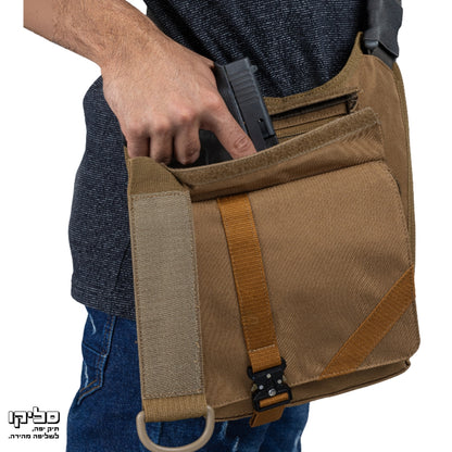 תיק צד טקטי לשליפה מהירה – Slicko Tactical – נשיאה נסתרת ומוכנות מבצעית -  SLICKO -  תיק צד טקטי לשליפה מהירה – Slicko Tactical – נשיאה נסתרת ומוכנות מבצעית -  Time to EDC - Store -  