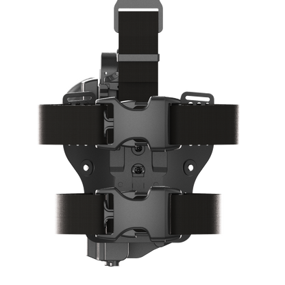 נרתיק ירך מבצעי לאקדחי קומפקט T40 PRO LEG לפנס עם מגן כוונת