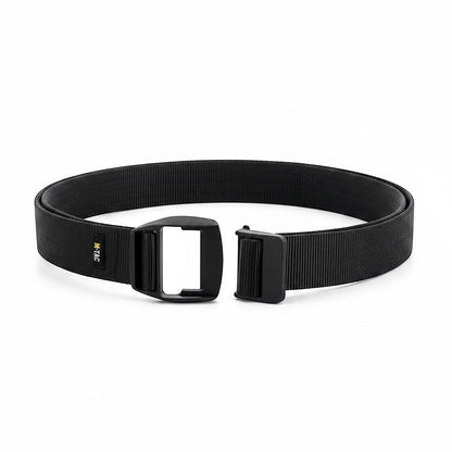 Cinturón táctico negro M-Tac Berg Buckle de nylon resistente con hebilla WOOJIN de Time to EDC - Store