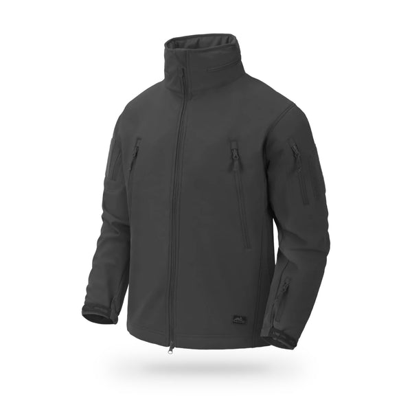 מעיל סופטשל Helikon-Tex Gunfighter אפור | Gunfighter Jacket Shark Skin Windblocker
