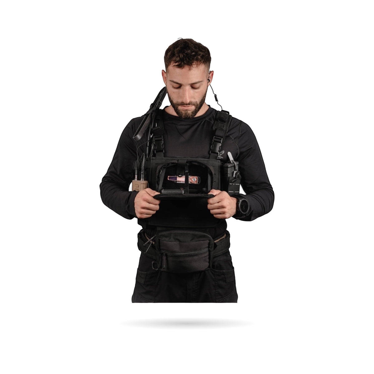 פאוץ' אדמין עם ארגונית STUFFPLATE | ALPHA ADMIN POUCH | NIGHT HERON