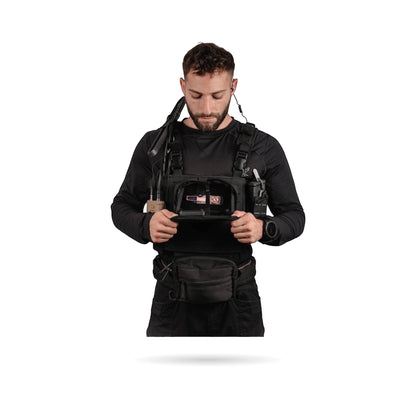 פאוץ' אדמין עם ארגונית STUFFPLATE | ALPHA ADMIN POUCH | NIGHT HERON
