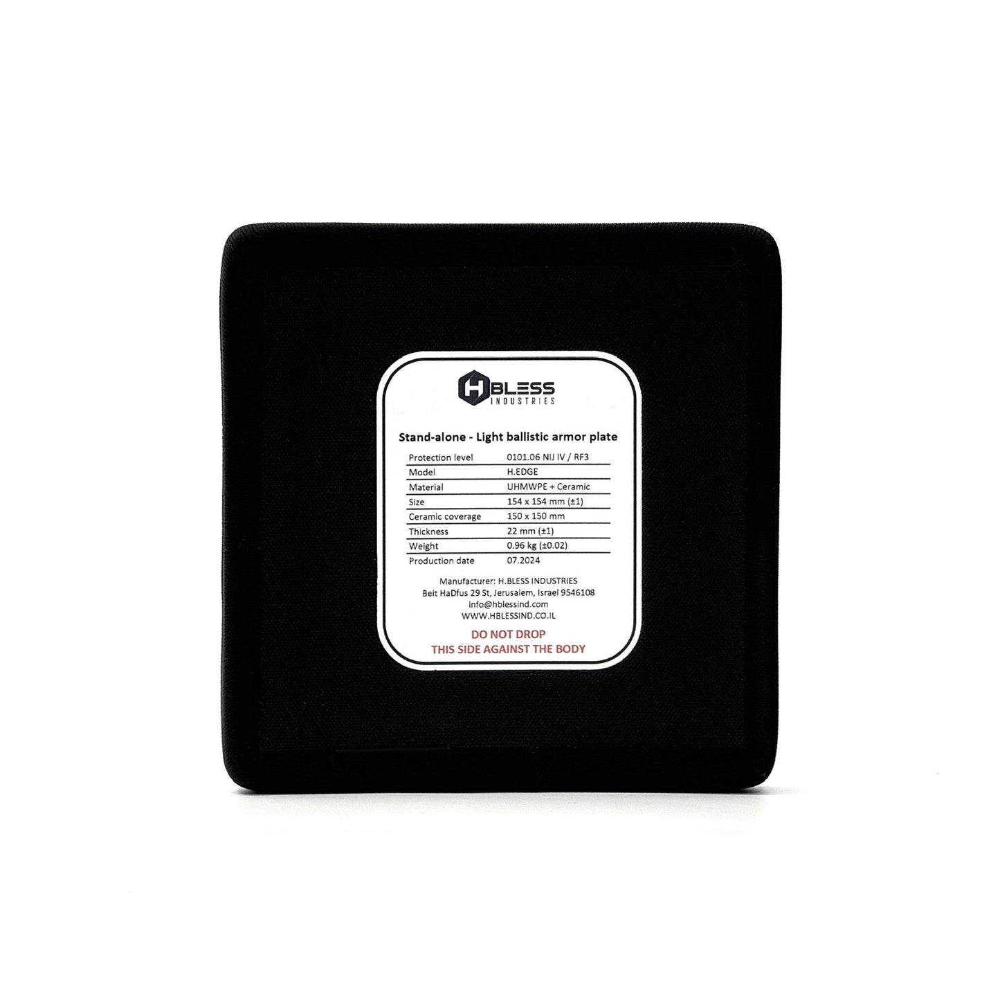 זוג לוחות קרמיים | V4 | H.BLESS | פלטות צד | פלטה קרמית -  H-BLESS -  זוג לוחות קרמיים | V4 | H.BLESS | פלטות צד | פלטה קרמית -  Time to EDC - Store -  