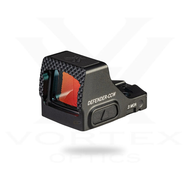 כוונת השלכה | Vortex Defender CCW | מיקרו רד-דוט לנשיאה יומיומית -  Vortex Optics -  כוונת השלכה Vortex Defender CCW - עמידה למים וזעזועים, תאורה מתקדמת -  Time to EDC - Store -  