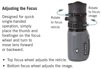 משקפת טקטית חד עינית Vortex Solo R/T 8X36 למדידת טווח -  Vortex Optics -  משקפת טקטית חד עינית Vortex Solo R/T 8X36 למדידת טווח -  Time to EDC - Store -  