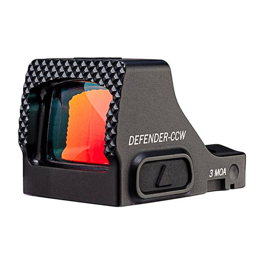 כוונת השלכה אדומה | Vortex Defender CCW | מיקרו רד-דוט לנשיאה יומיומית -  VORTEX -  כוונת השלה אדומה מיקרו רד-דוט לנשיאה יומיומית Vortex Defender CCW -  Time to EDC.com -  