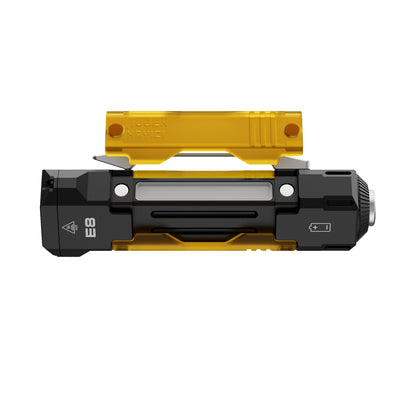 פנס EDC עם UV WUBEN E8 בצבע שחור – תמונה 4