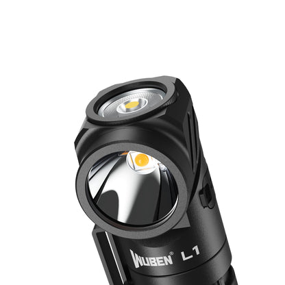 פנס EDC מקצועי WUBEN L1 בצבע שחור – תמונה 6