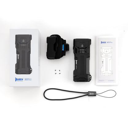 פנס יד חזק WUBEN X1 Pro בצבע שחור – תמונה 10