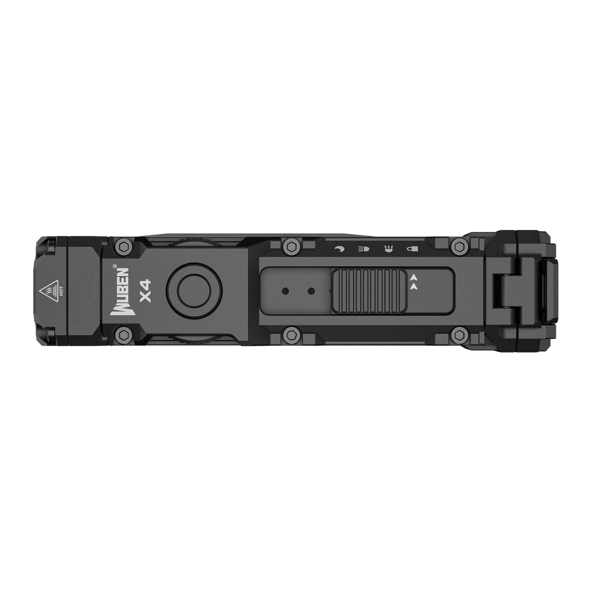 פנס EDC מגנטי WUBEN X4 בצבע שחור – תמונה 8