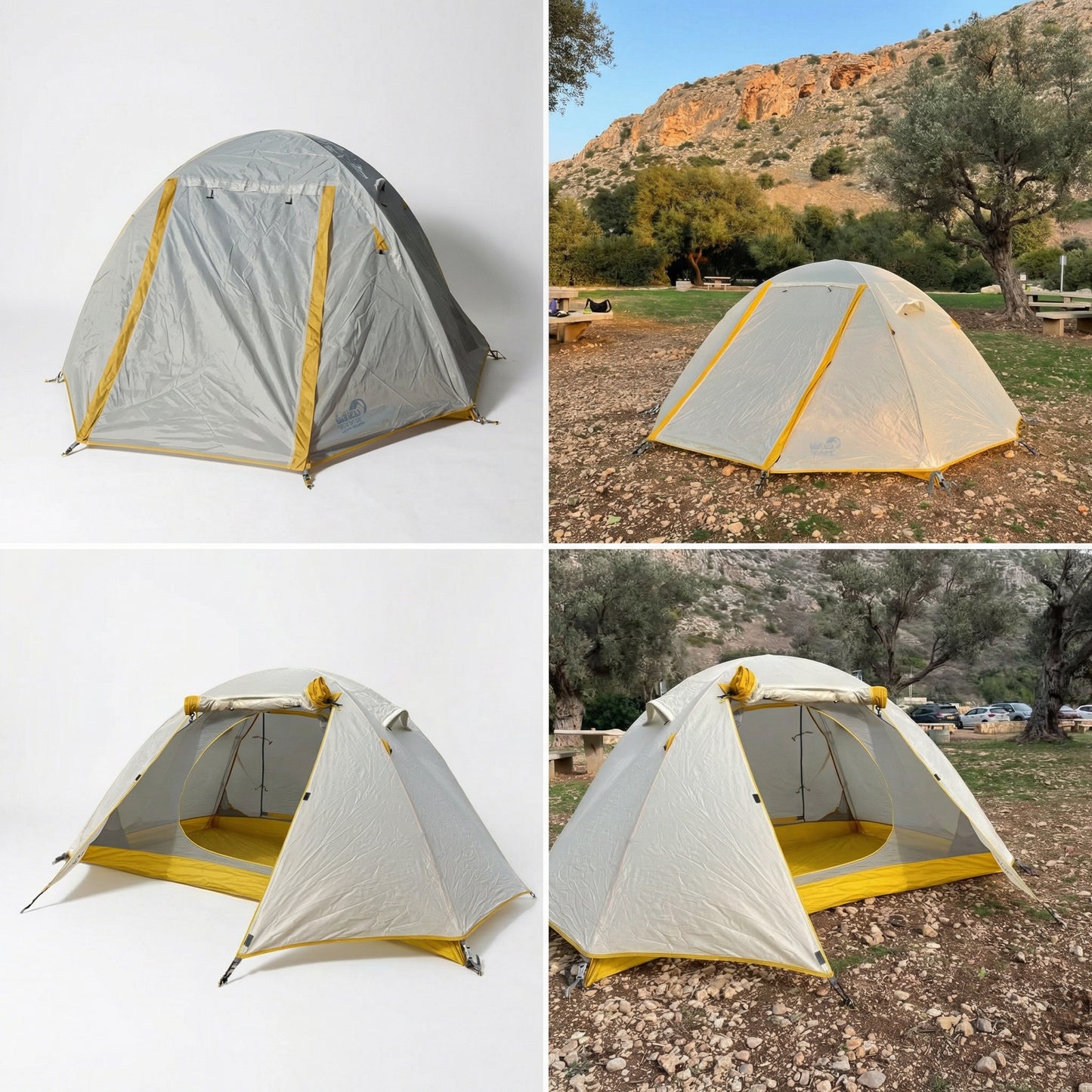 אוהל זוגי לטרקים וקמפינג YUCCA 2 | מבית Hiking -  Hiking Outdoor Solutions -  אוהל זוגי לטרקים YUCCA 2 - קל משקל ואטום | Hiking Outdoor Solutions -  Time to EDC - Store -  