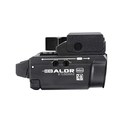 פנס טקטי עם ציין לייזר ירוק BALDR MINI -  OLIGHT -  פנס טקטי יחד עם ציין ירוק BALDR MINI -  Time to EDC.com -  