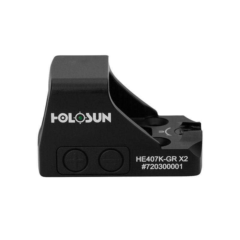 כוונת השלכה HOLOSUN נקודה ירוקה HE407K GR X2 -  HOLOSUN -  כוונת השלכה HOLOSUN נקודה ירוקה HE407K GR X2 -  Time to EDC.com -  