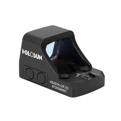 כוונת השלכה HOLOSUN נקודה ירוקה HE407K GR X2 -  HOLOSUN -  כוונת השלכה HOLOSUN נקודה ירוקה HE407K GR X2 -  Time to EDC.com -  