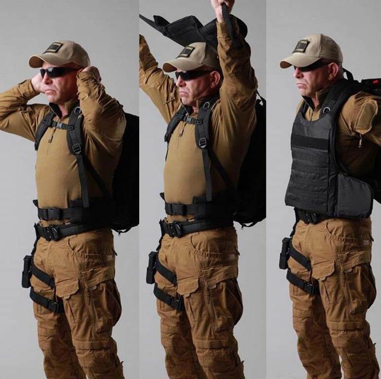 תיק מוגן ירי BULLETPROOF BACKPACK -  MASADA Armour -  תיק מוגן ירי BULLETPROOF BACKPACK -  Time to EDC.com -  