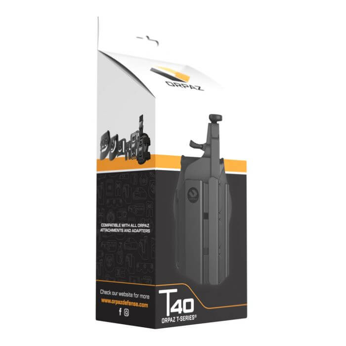 נרתיק לאקדח אורפז - T-40 LIGHT OWB LEVEL II RETENTION -  ORPAZ -  נרתיק לאקדח אורפז - T-40 LIGHT OWB LEVEL II RETENTION -  Time to EDC.com -  