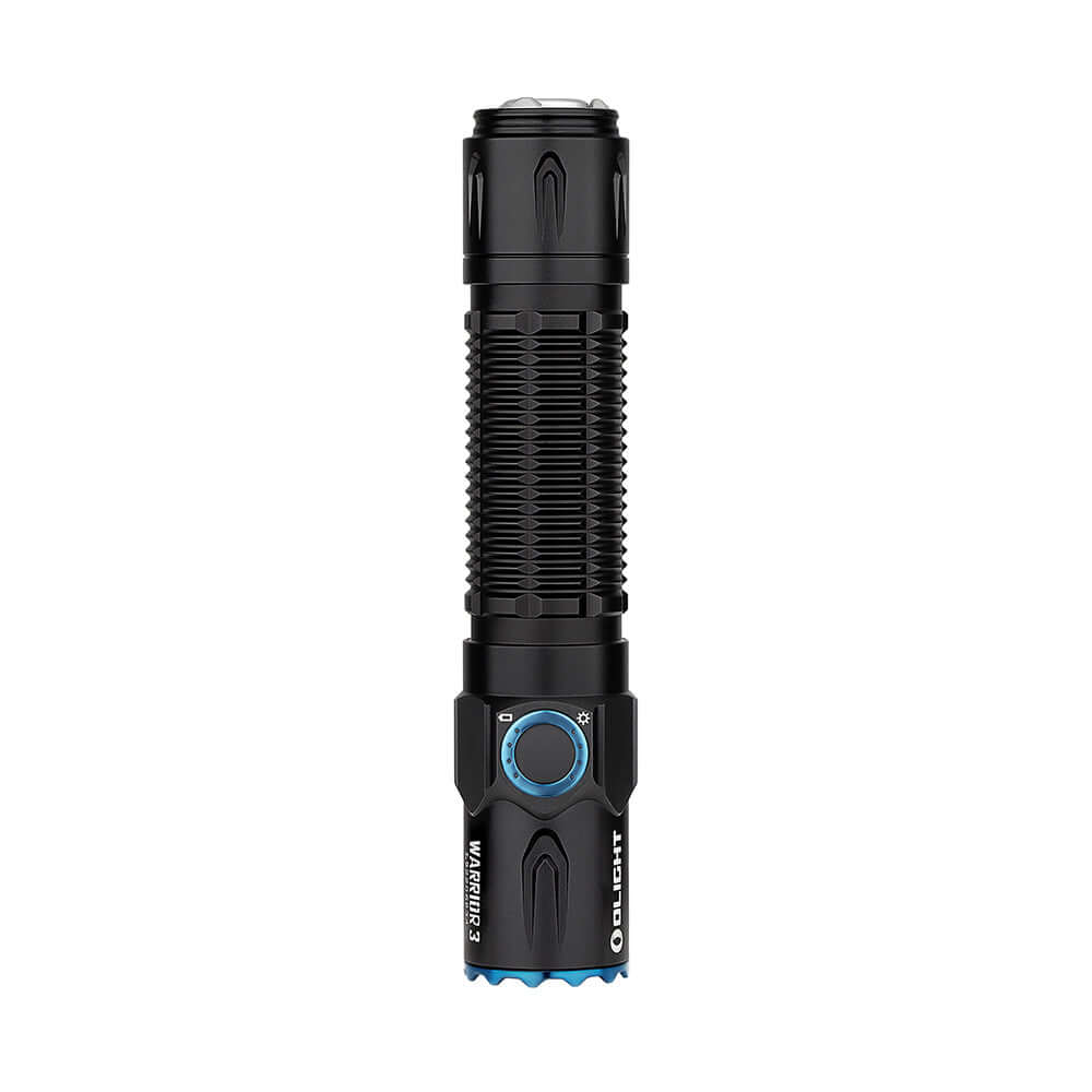 פנס טקטי EDC WARRIOR 3S מבית OLIGHT צבע שחור -  OLIGHT -  Olight Warrior 3S - פנס טקטי עוצמתי עם עד 2300 לומן -  Time to EDC.com -  