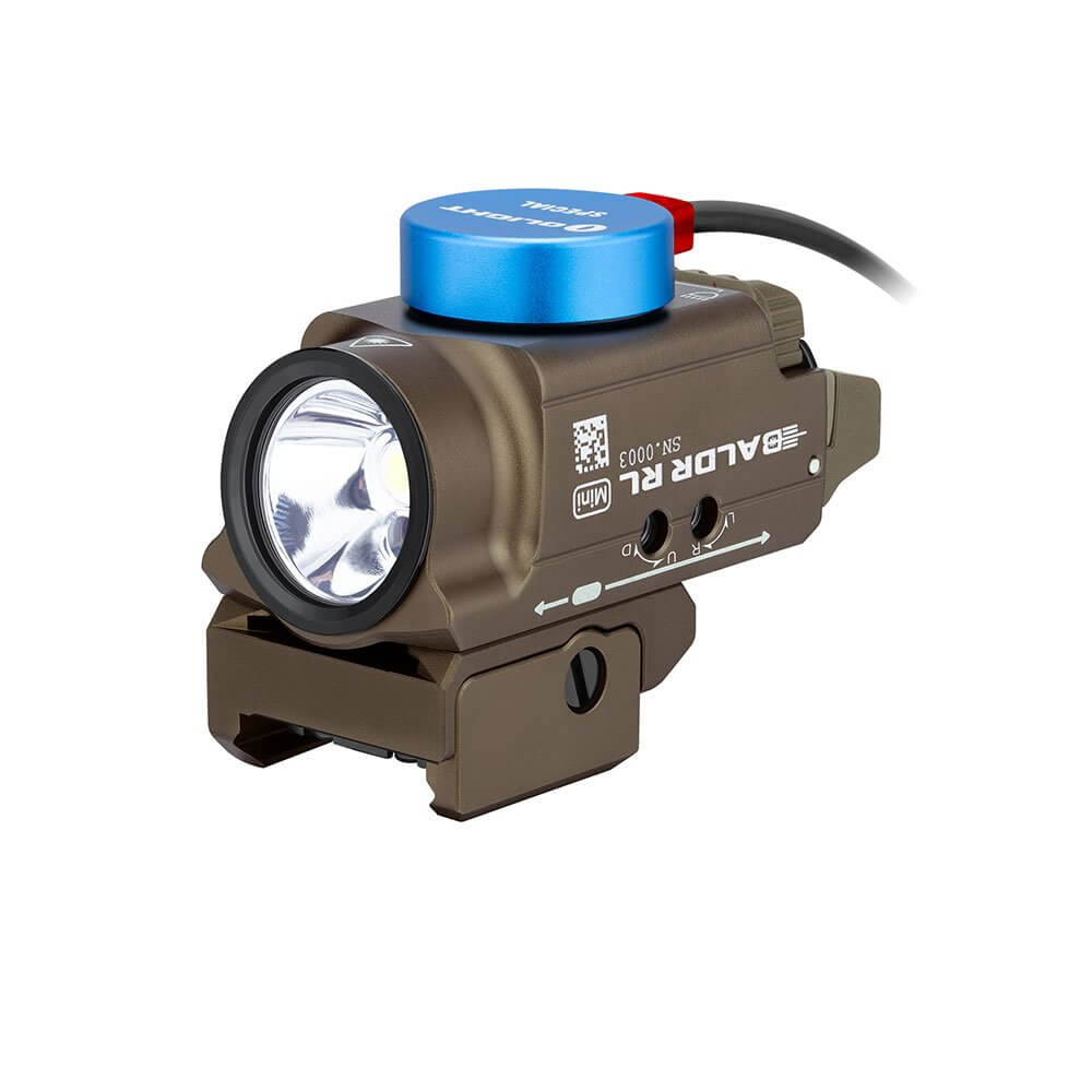 פנס טקטי עם ציין אדום BALDR MINI RL מדברי -  OLIGHT -  פנס טקטי עם ציין אדום BALDR MINI RL -  Time to EDC.com -  
